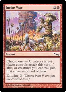 Incite War - Mirrodin