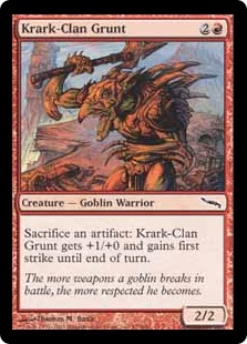 Krark-Clan Grunt - Mirrodin