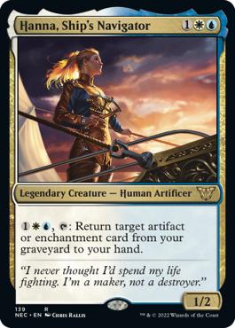 Hanna, Ship's Navigator - Kamigawa: Neon Dynasty Commander