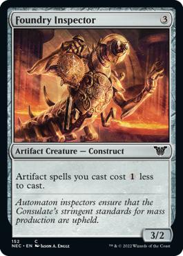 Foundry Inspector - Kamigawa: Neon Dynasty Commander