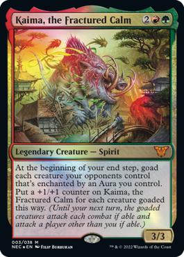 Kaima, the Fractured Calm - Kamigawa: Neon Dynasty Commander