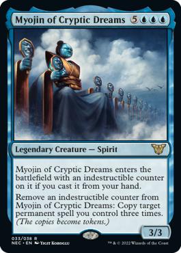 Myojin of Cryptic Dreams - Kamigawa: Neon Dynasty Commander