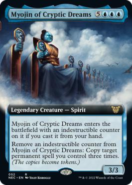 Myojin of Cryptic Dreams - Kamigawa: Neon Dynasty Commander