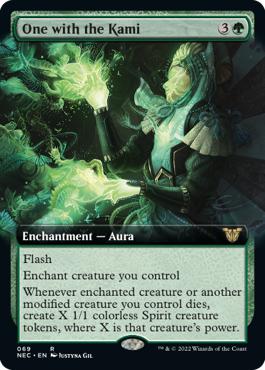 One with the Kami - Kamigawa: Neon Dynasty Commander