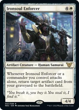 Ironsoul Enforcer - Kamigawa: Neon Dynasty Commander
