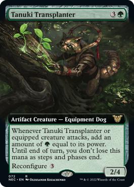 Tanuki Transplanter - Kamigawa: Neon Dynasty Commander