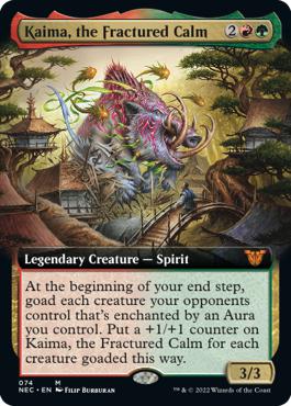 Kaima, the Fractured Calm - Kamigawa: Neon Dynasty Commander