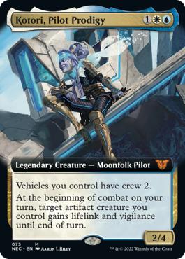 Kotori, Pilot Prodigy - Kamigawa: Neon Dynasty Commander