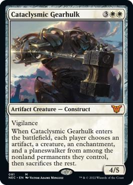 Cataclysmic Gearhulk - Kamigawa: Neon Dynasty Commander