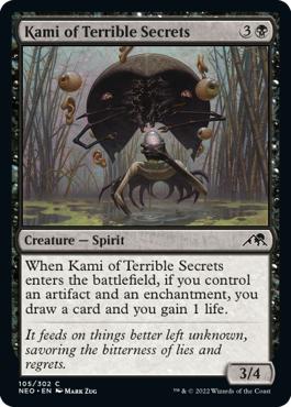 Kami of Terrible Secrets - Kamigawa: Neon Dynasty