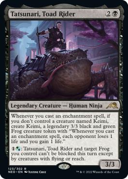 Tatsunari, Toad Rider - Kamigawa: Neon Dynasty