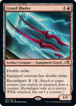 Lizard Blades - Kamigawa: Neon Dynasty