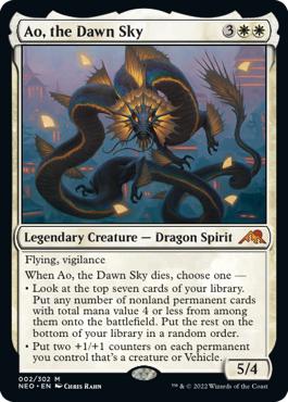 Ao, the Dawn Sky - Kamigawa: Neon Dynasty