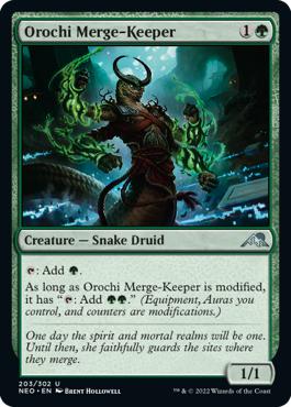 Orochi Merge-Keeper - Kamigawa: Neon Dynasty