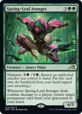 Spring-Leaf Avenger - Kamigawa: Neon Dynasty