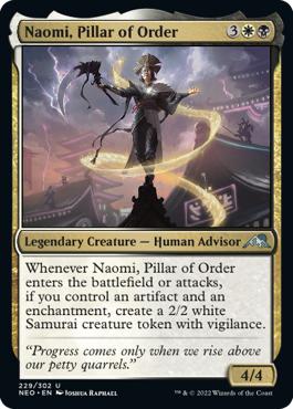 Naomi, Pillar of Order - Kamigawa: Neon Dynasty