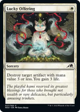 Lucky Offering - Kamigawa: Neon Dynasty