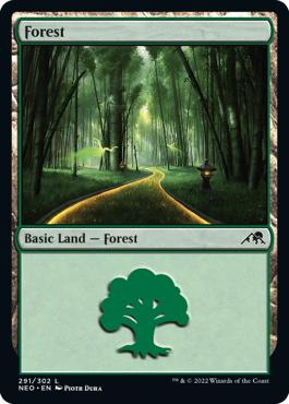 Forest - Kamigawa: Neon Dynasty