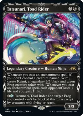 Tatsunari, Toad Rider - Kamigawa: Neon Dynasty