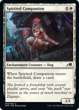 Spirited Companion - Kamigawa: Neon Dynasty