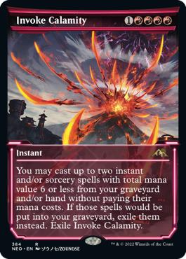 Invoke Calamity - Kamigawa: Neon Dynasty