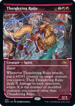 Thundering Raiju - Kamigawa: Neon Dynasty