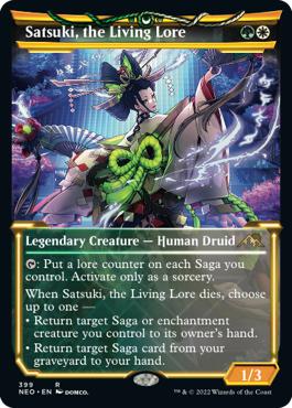 Satsuki, the Living Lore - Kamigawa: Neon Dynasty