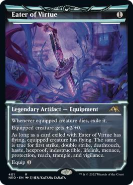 Eater of Virtue - Kamigawa: Neon Dynasty