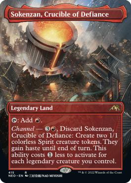 Sokenzan, Crucible of Defiance - Kamigawa: Neon Dynasty