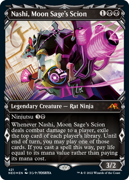 Nashi, Moon Sage's Scion - Kamigawa: Neon Dynasty