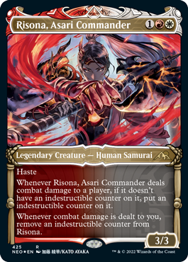 Risona, Asari Commander - Kamigawa: Neon Dynasty