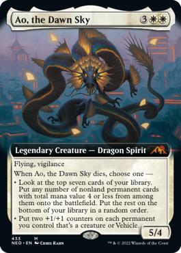 Ao, the Dawn Sky - Kamigawa: Neon Dynasty