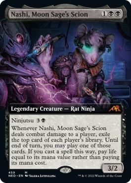 Nashi, Moon Sage's Scion - Kamigawa: Neon Dynasty