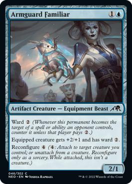 Armguard Familiar - Kamigawa: Neon Dynasty