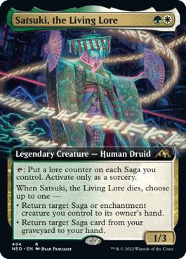 Satsuki, the Living Lore - Kamigawa: Neon Dynasty