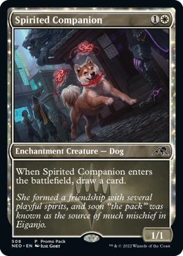 Spirited Companion - Kamigawa: Neon Dynasty