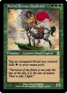 Seton, Krosan Protector - Odyssey