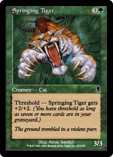 Springing Tiger - Odyssey