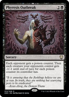 Phyresis Outbreak - Phyrexia: All Will Be One Commander