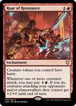 Roar of Resistance - Phyrexia: All Will Be One Commander