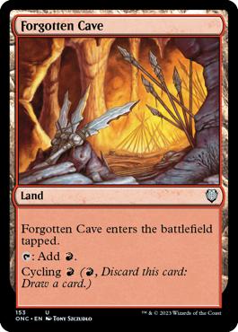 Forgotten Cave - Phyrexia: All Will Be One Commander