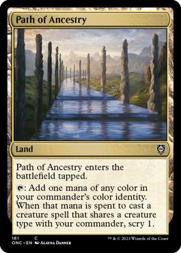 Path of Ancestry - Phyrexia: All Will Be One Commander