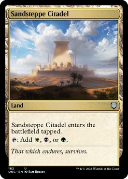 Sandsteppe Citadel - Phyrexia: All Will Be One Commander