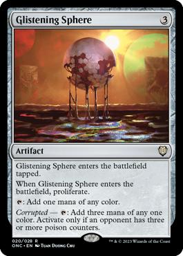 Glistening Sphere - Phyrexia: All Will Be One Commander