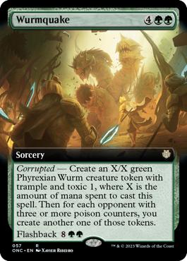 Wurmquake - Phyrexia: All Will Be One Commander