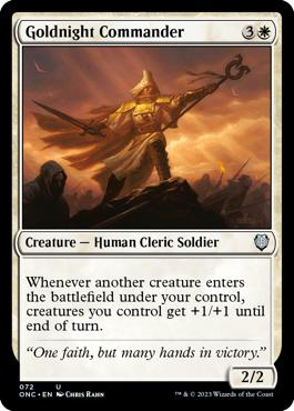 Goldnight Commander - Phyrexia: All Will Be One Commander