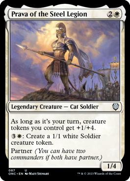 Prava of the Steel Legion - Phyrexia: All Will Be One Commander