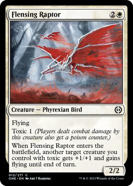 Flensing Raptor - Phyrexia: All Will Be One