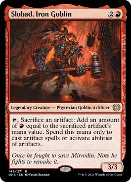 Slobad, Iron Goblin - Phyrexia: All Will Be One