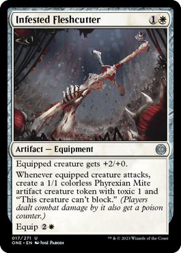 Infested Fleshcutter - Phyrexia: All Will Be One